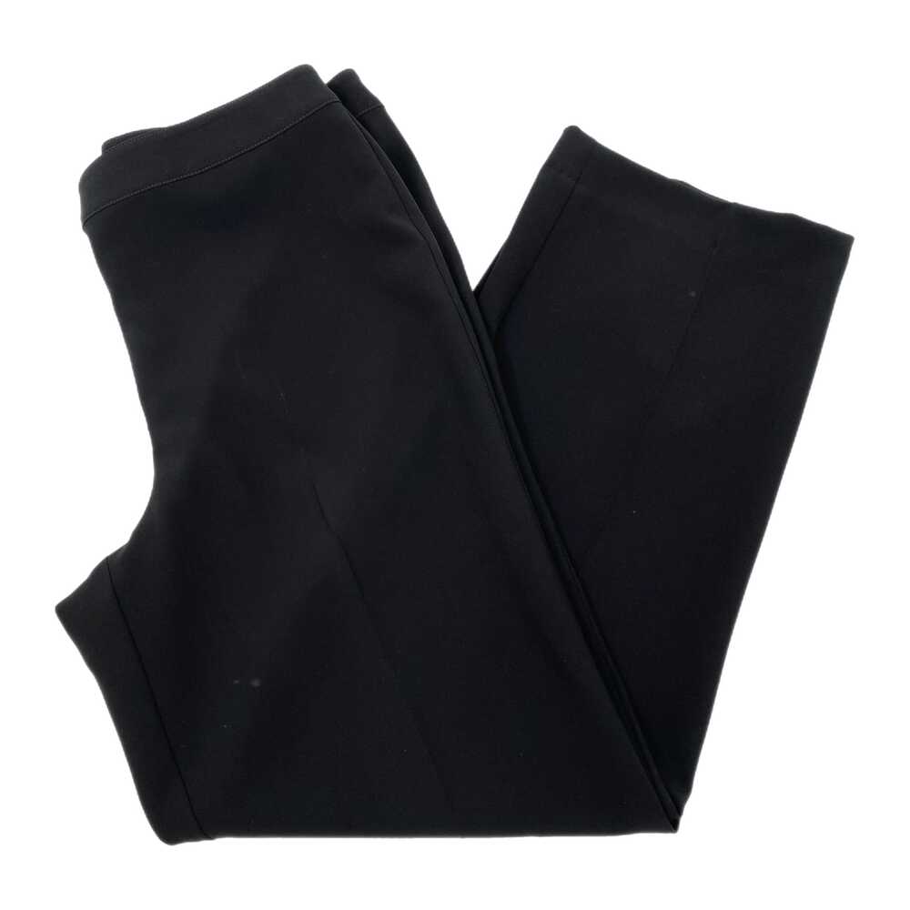 St. John Black Diana Trousers High Rise 27.5in Inseam | Womens 10